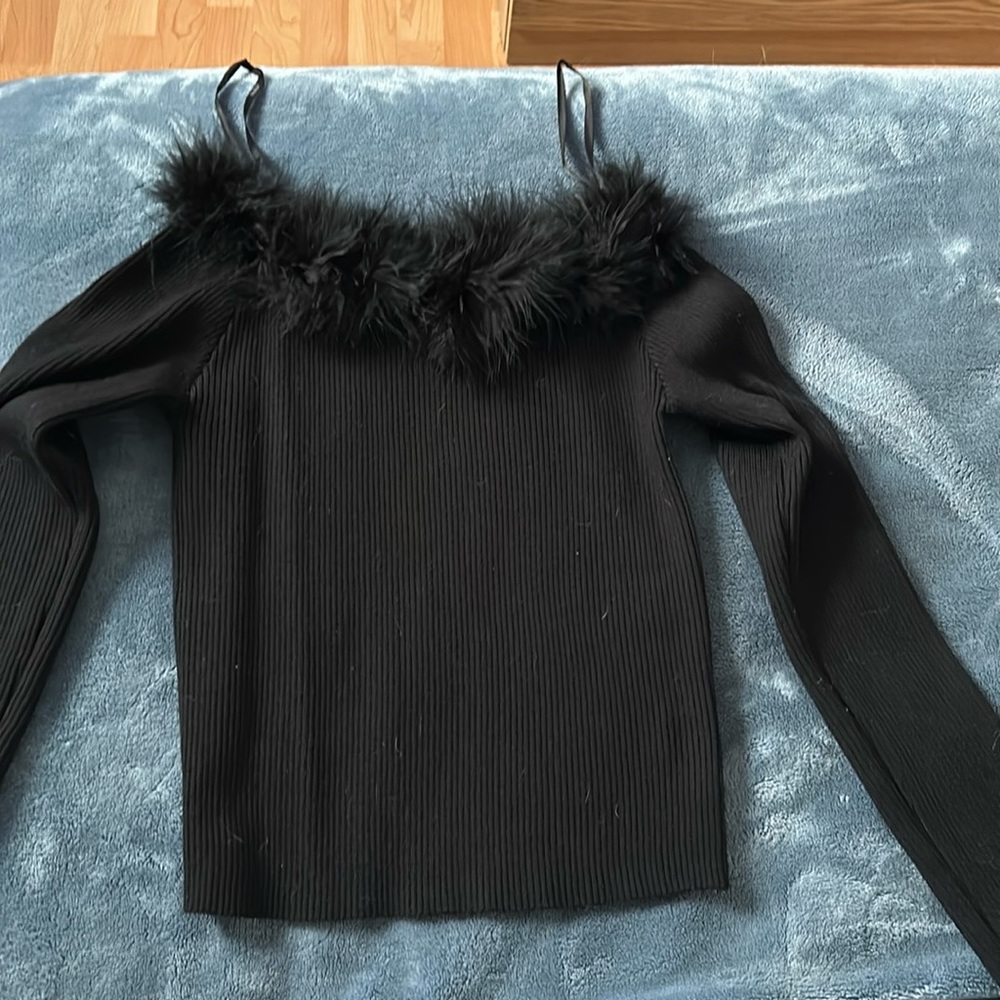 Long sleeve shirt papaya